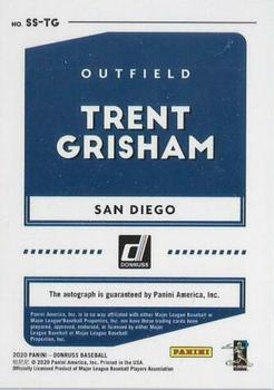 2020 Donruss - Signature Series #SS-TG Trent Grisham Back