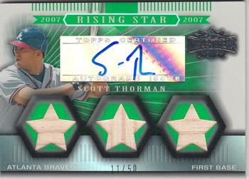 2007 Topps Triple Threads - Emerald #159 Scott Thorman Front