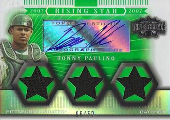 2007 Topps Triple Threads - Emerald #175 Ronny Paulino Front