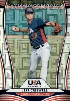 2020 Donruss - American Pride Vector #AP21 Jack Flaherty / Jeff Criswell Front