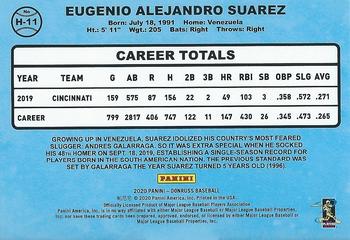 2020 Donruss - Highlights Vector #H-11 Eugenio Suarez Back