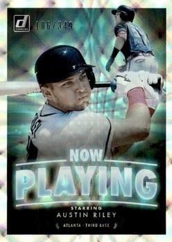 2020 Donruss - Now Playing Silver #NP-12 Austin Riley Front