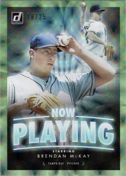 2020 Donruss - Now Playing Green #NP-10 Brendan McKay Front