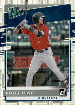 2020 Donruss - Rated Prospects Vector #RP-5 Royce Lewis Front