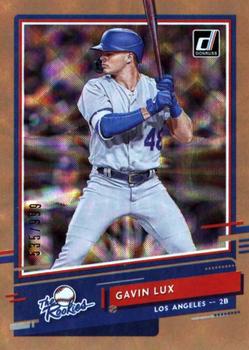 2020 Donruss - The Rookies #R-8 Gavin Lux Front