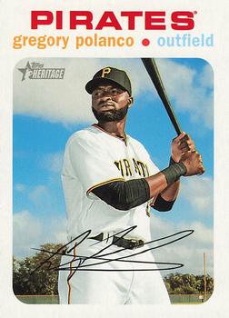 2020 Topps Heritage - White #273 Gregory Polanco Front
