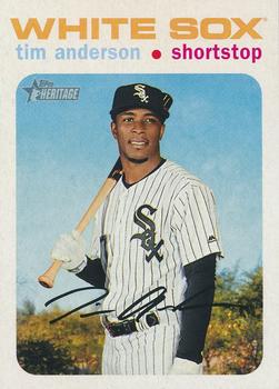 2020 Topps Heritage - White #436 Tim Anderson Front