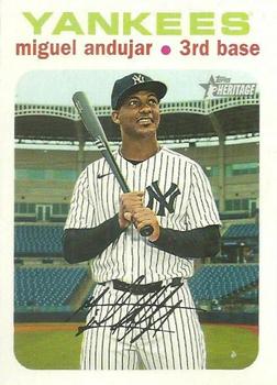2020 Topps Heritage - White #551 Miguel Andujar Front