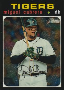 2020 Topps Heritage - Chrome #THC-41 Miguel Cabrera Front
