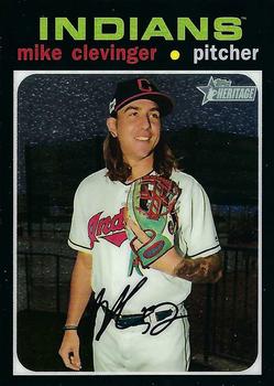 2020 Topps Heritage - Chrome #THC-341 Mike Clevinger Front