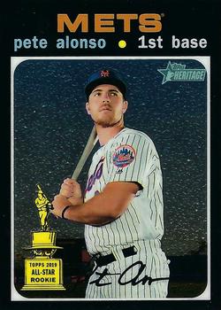 2020 Topps Heritage - Chrome #THC-457 Pete Alonso Front