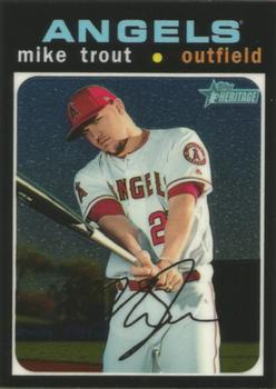 2020 Topps Heritage - Chrome #THC-466 Mike Trout Front