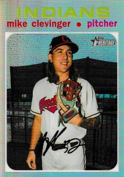 2020 Topps Heritage - Chrome Refractor #THC-341 Mike Clevinger Front