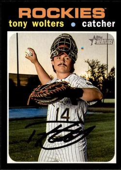 2020 Topps Heritage - French #12 Tony Wolters Front