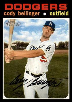 2020 Topps Heritage - French #257 Cody Bellinger Front