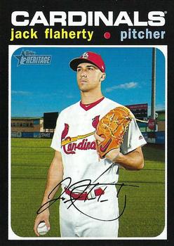 2020 Topps Heritage - French #261 Jack Flaherty Front