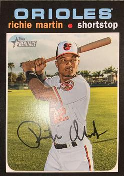2020 Topps Heritage - French #277 Richie Martin Front