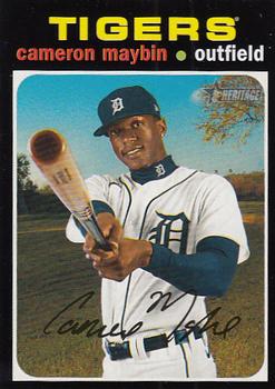 2020 Topps Heritage - French #590 Cameron Maybin Front