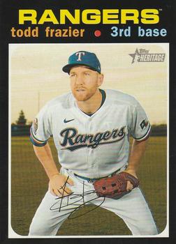 2020 Topps Heritage - French #592 Todd Frazier Front