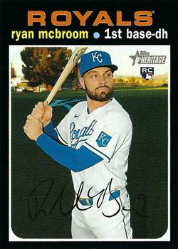 2020 Topps Heritage - French #596 Ryan McBroom Front