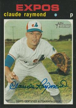 2020 Topps Heritage - Real One Autographs #ROA-CR Claude Raymond Front