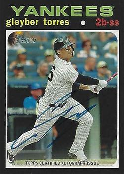 2020 Topps Heritage - Real One Autographs #ROA-GT Gleyber Torres Front