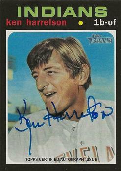 2020 Topps Heritage - Real One Autographs #ROA-KH Ken Harrelson Front