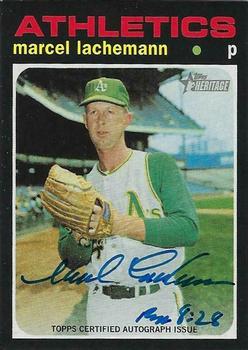 2020 Topps Heritage - Real One Autographs #ROA-ML Marcel Lachemann Front