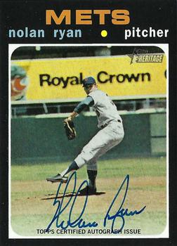 2020 Topps Heritage - Real One Autographs #ROA-NR Nolan Ryan Front