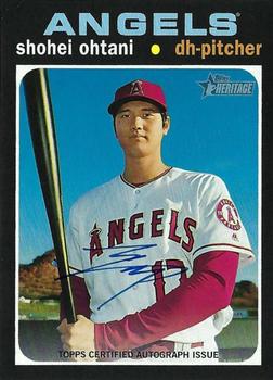 2020 Topps Heritage - Real One Autographs #ROA-SO Shohei Ohtani Front
