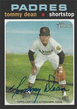 2020 Topps Heritage - Real One Autographs #ROA-TD Tommy Dean Front