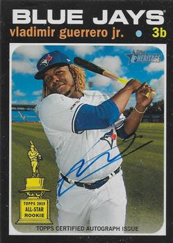 2020 Topps Heritage - Real One Autographs #ROA-VG Vladimir Guerrero Jr. Front