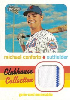 2020 Topps Heritage - Clubhouse Collection Relics #CCR-MCO Michael Conforto Front