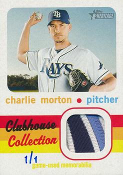 2020 Topps Heritage - Clubhouse Collection Relics Patch #CCR-CM Charlie Morton Front