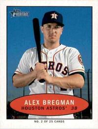 2020 Topps Heritage - 1971 Bazooka Numbered Test #2 Alex Bregman Front