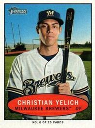 2020 Topps Heritage - 1971 Bazooka Numbered Test #6 Christian Yelich Front
