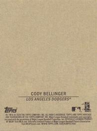 2020 Topps Heritage - 1971 Bazooka Numbered Test #10 Cody Bellinger Back