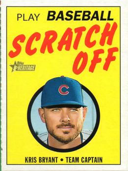 2020 Topps Heritage - 1971 Topps Baseball Scratch-Offs #8 Kris Bryant Front