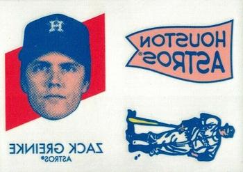 2020 Topps Heritage - 1971 Topps Baseball Tattoos #7 Zack Greinke Front