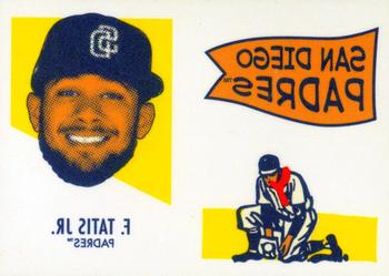 2020 Topps Heritage - 1971 Topps Baseball Tattoos #14 Fernando Tatis Jr. Front