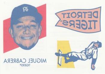 2020 Topps Heritage - 1971 Topps Baseball Tattoos #25 Miguel Cabrera Front