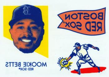 2020 Topps Heritage - 1971 Topps Baseball Tattoos #26 Mookie Betts Front