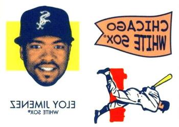 2020 Topps Heritage - 1971 Topps Baseball Tattoos #28 Eloy Jimenez Front