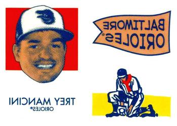 2020 Topps Heritage - 1971 Topps Baseball Tattoos #29 Trey Mancini Front