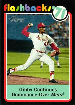2020 Topps Heritage - Baseball Flashbacks '71 #BF-3 Gibby Continues Dominance Over Mets Front