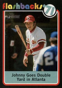 2020 Topps Heritage - Baseball Flashbacks '71 #BF-4 Johnny Goes Double Yard in Atlanta Front