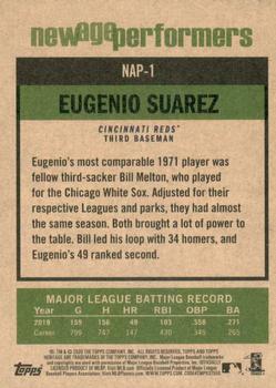 2020 Topps Heritage - New Age Performers #NAP-1 Eugenio Suarez Back