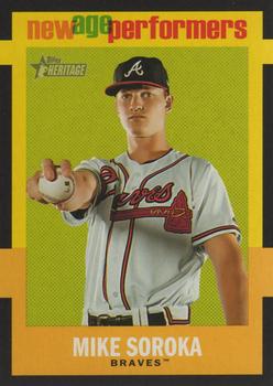2020 Topps Heritage - New Age Performers #NAP-3 Mike Soroka Front