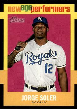 2020 Topps Heritage - New Age Performers #NAP-4 Jorge Soler Front