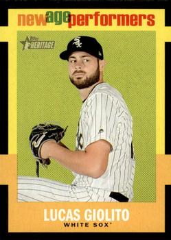 2020 Topps Heritage - New Age Performers #NAP-6 Lucas Giolito Front